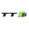 New ABS badge modified sticker TTS TTRS green badge A SQ3 SQ7 S3 S4 S5 S6 S7 S8 RS3 RS5 RS7 trunk letter.Exterior parts