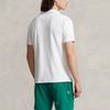Polo Ralph Lauren Solid Pattern Embroidered Pocket Short Sleeve Polo Shirt Men Tops White MNPOKNI1N822216-100