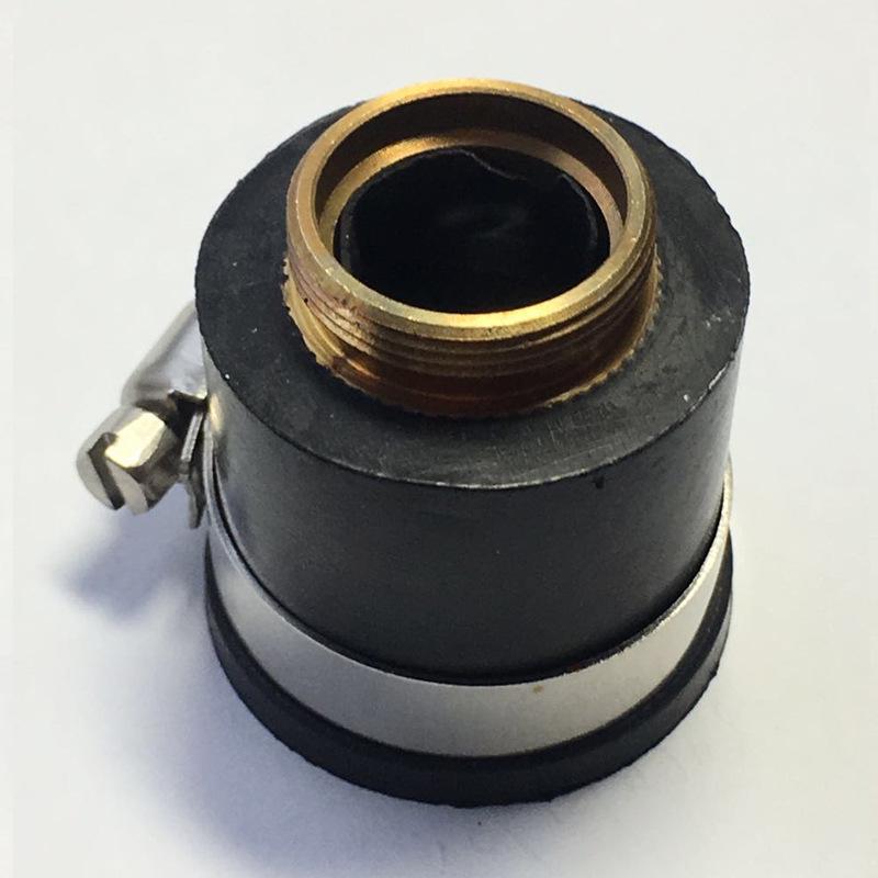 Universal Faucet Water Purifier Adapter, Pure Copper, 24MM to 22MM None