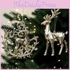 Gold Christmas Decorations Set With Snowflake Angel And Star For Seasonal Celebrations