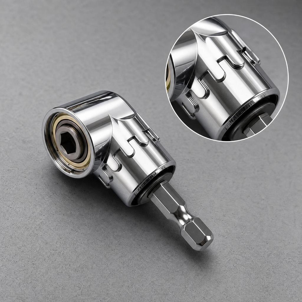 105 Degree Right Angle Adapter | Smooth-Bearing Construction, Tight