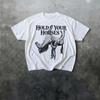 Hold Your Horses Funny Meme Shirt, Stupid Viral Shirt