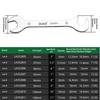 Mini Thin Double Open-End Wrench Stainless Steel Dual-Purpose Wrench 5 To 11 Mm Available Mini Dual-Purpose Wrench Set