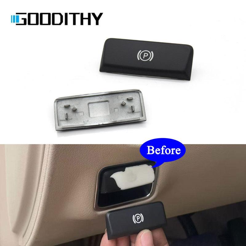 Car Handbrake P Button Release Lever Switch Cover For Mercedes Benz A B S Class GLA CLA ML GL GLE W176 W246 W156 W117 W166 W222 nero