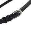 Korean Style High-Quality PU Leather Waist Belt for Women's Trench Coats - Fashionable, Luxurious, and Slimming Accessory