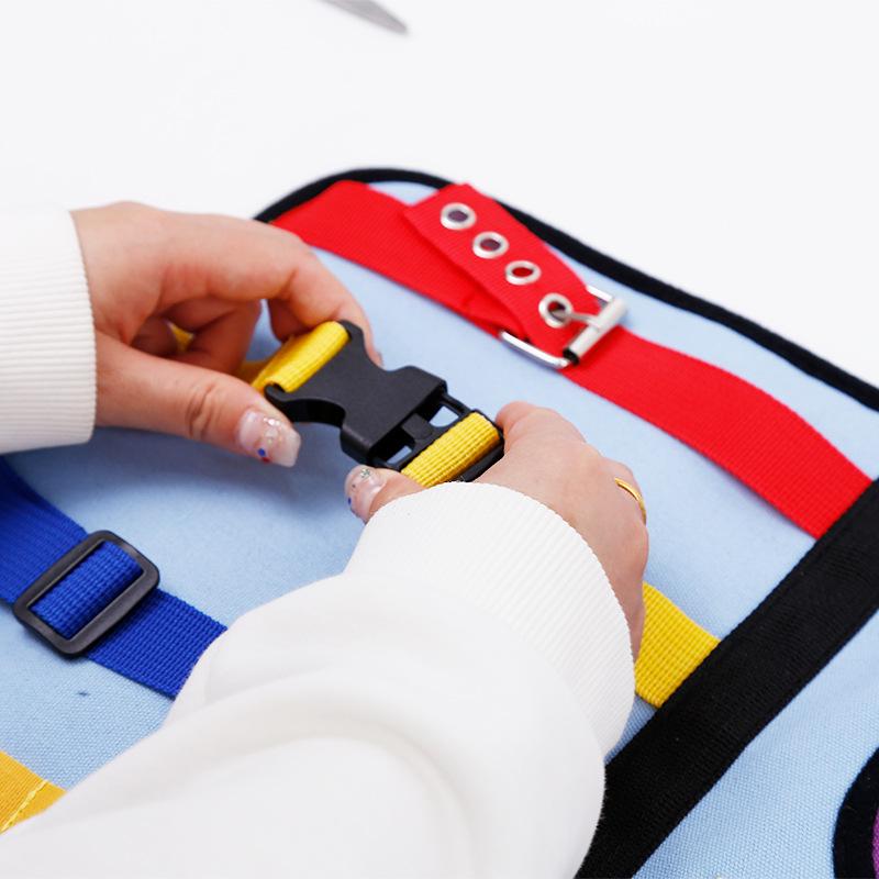 Alzheimer's Sensory Stimulation Blanket for Emotional Soothing and Training