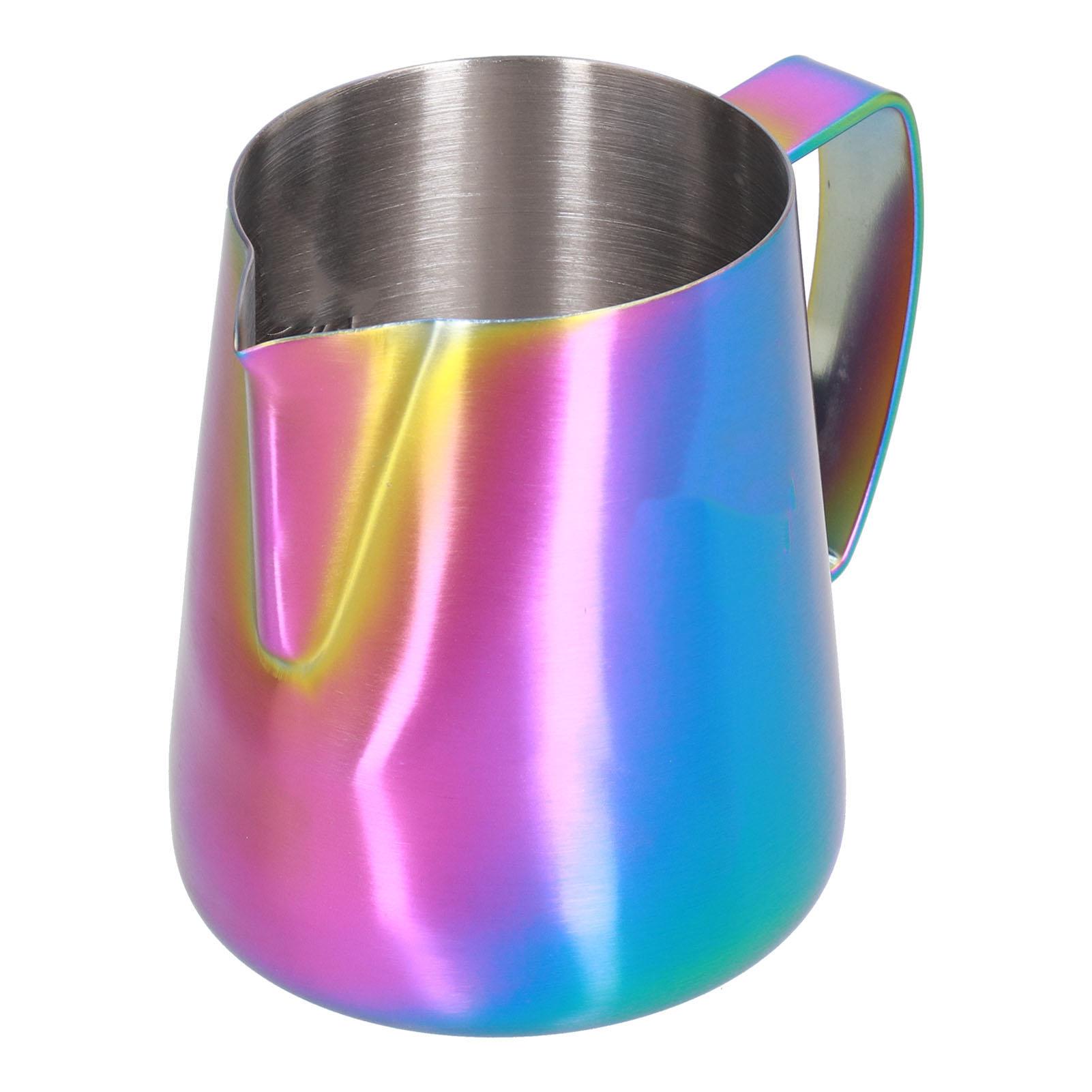 Питчер для вспенивания молока 304 нержавеющая сталь молочники питчеры для вспенивания кофе кувшин для латте-арта для приготовления кофе 400 мл