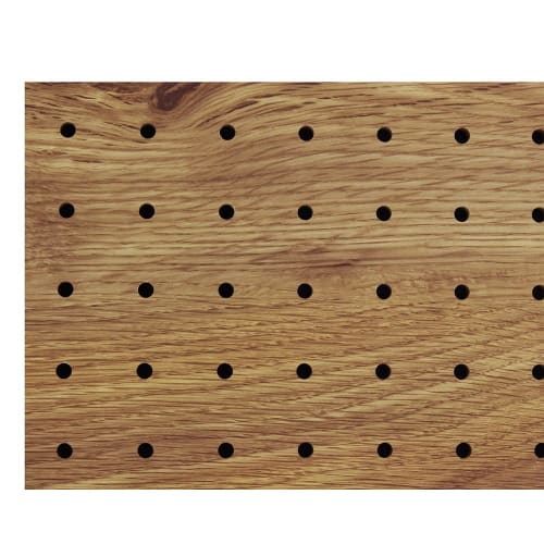 Hikari Vintage Board, Perforated Board, 600x450x5.5mm, Antique Wood Look, 25mm Hole Pitch, PGMBD46-2