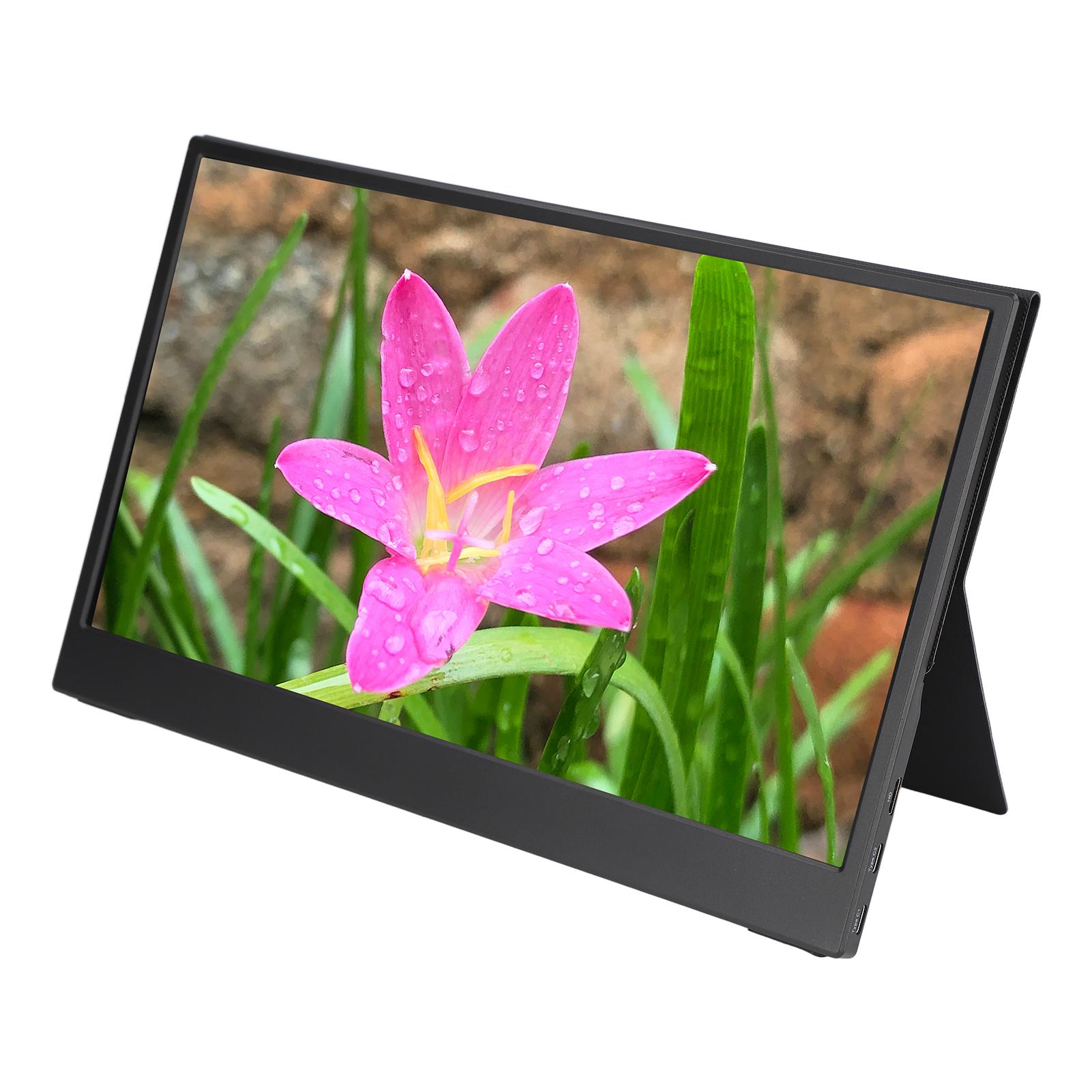 

13,3-дюймовый портативный монитор 1440P HD IPS экран монитора типа C внешний экран для телефона ноутбука EU Plug