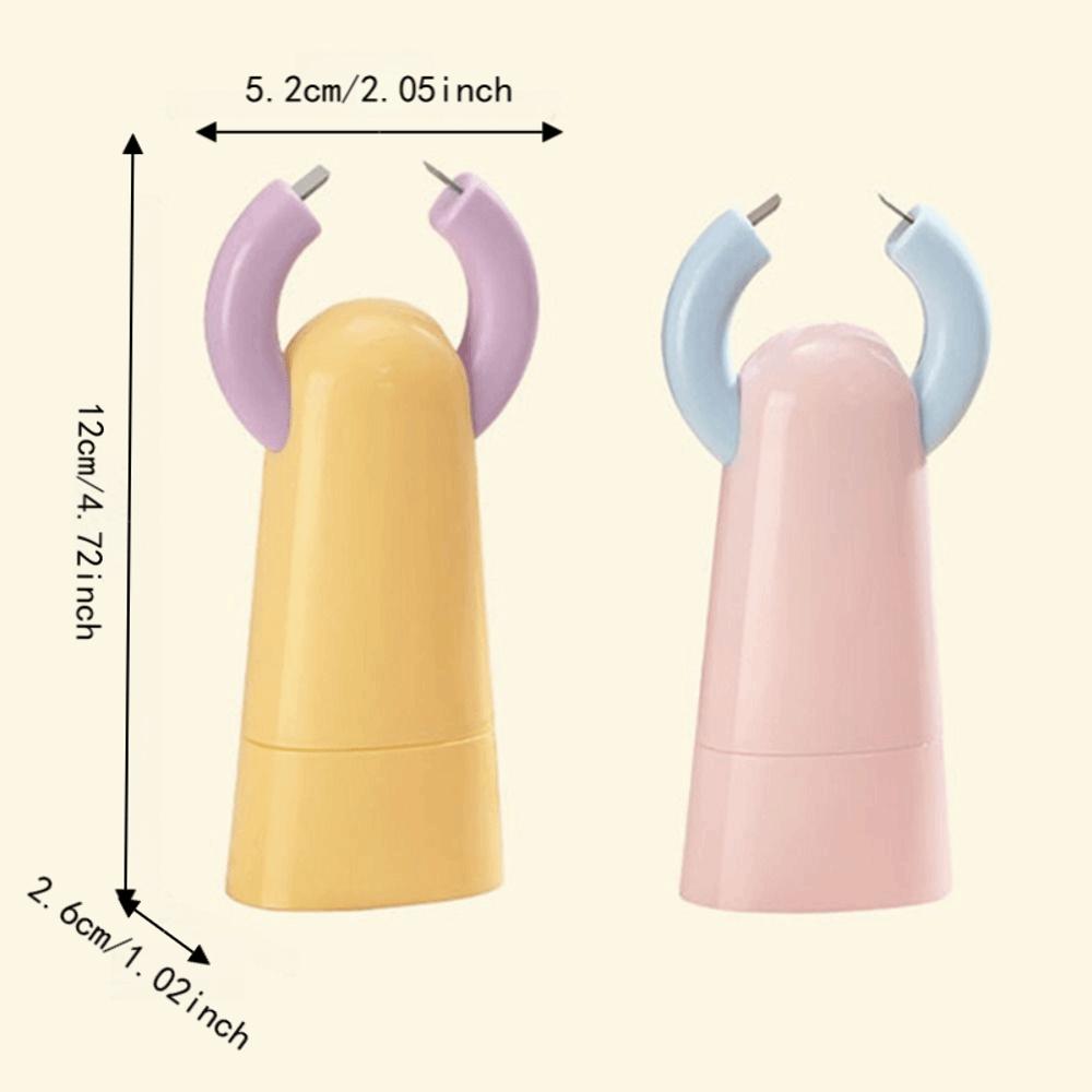 Clip Structure Garlic Peeler 2in1 Ginger Scraper Convenient Ginger Skin Removal Tool Home