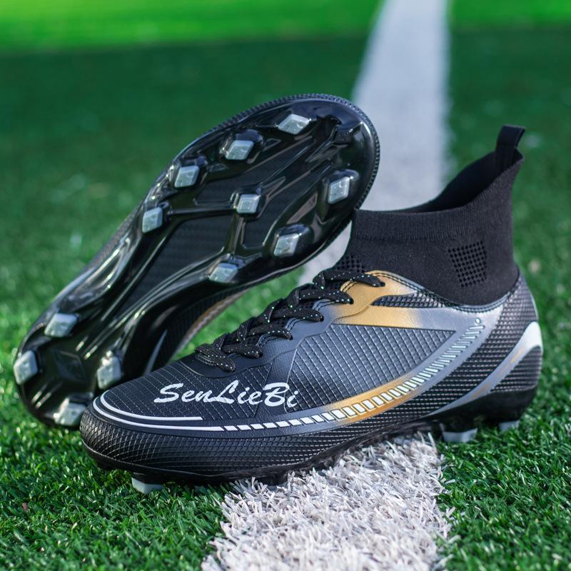 Spot X2403 Adult Long Nails Broken Nails Football Shoes Men's Artificial Turf Training Game Sports Shoes Women