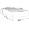 Box Spring Bed Frame Black 90 x 200 cm Velvet