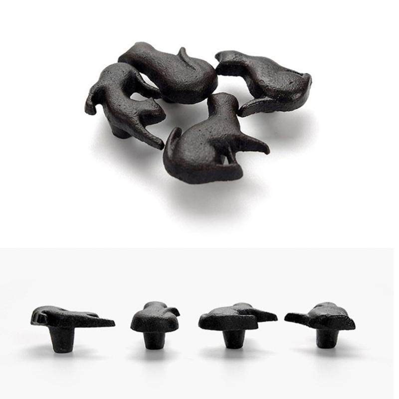 4Pcs Cats Shape Dressers Knob Kitchen Cabinet Door Handle Wardrobe Pulls Simple Drawer Knob Unique Furniture Hardware