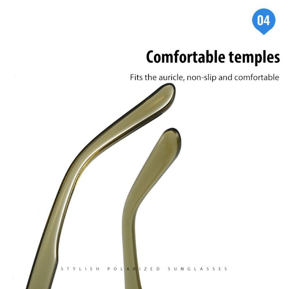 Polygon Square Sunglasses Retro Sun Glasses Comfortable TR90 Sunglasses Sun Protection