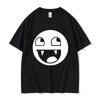 Epický obličej Domo Kun Vtipné Meme Trička Pánská Dámská Letní Móda s kulatým výstřihem Vysoce kvalitní Tričko Ležérní 100% Bavlna Oversized Tričko