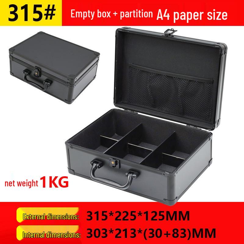 Portable Aluminum Alloy Lockable Tool and Beauty Storage Case