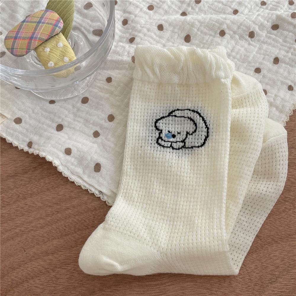 Damen Frühling und Herbst Hübsche Cartoon-Röhrensocken