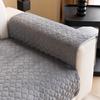 Thicken Plush Sofa Mat Nordic Solid Color Sofa Cover Corner Couch Slipcovers for Living Room Anti-slip Sofa Blanket Home