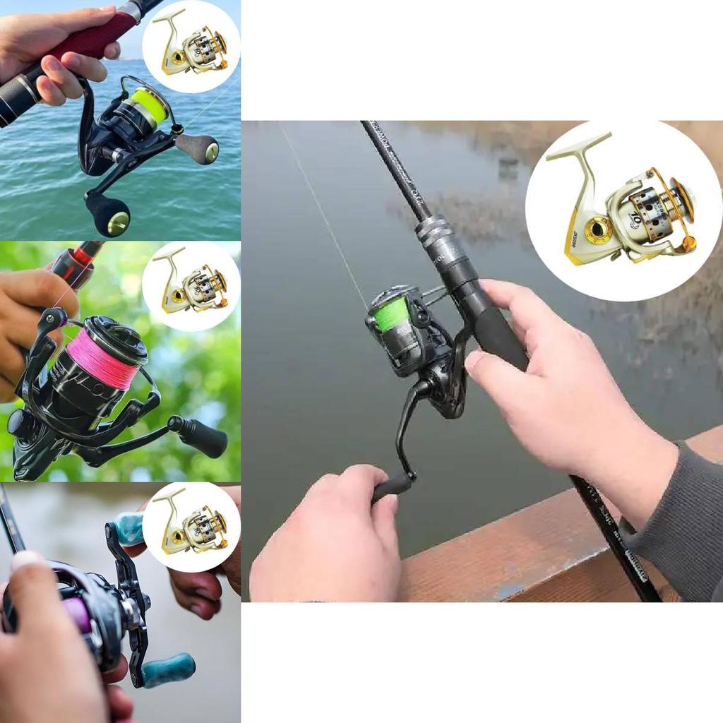 Metal Spinning Reel With Aluminum Alloy Construction For Freshwater Fishing Enthusiasts