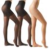 Collant Trasparenti 40D da Donna Primavera Estate Controllo Pancia Collant Sottili Elastici Sollevamento Glutei Calze Punta Rinforzata