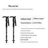 Pelliot Retractable T-Handle Trekking Pole