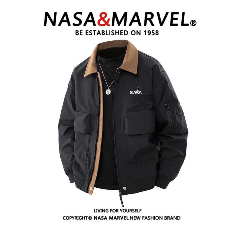 

NASA MARVEL Men s Windproof Waterproof Casual Jacket M