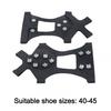 Ice Cleats Shoe Spikes Rubber And Steel Construction Outdoor Traction