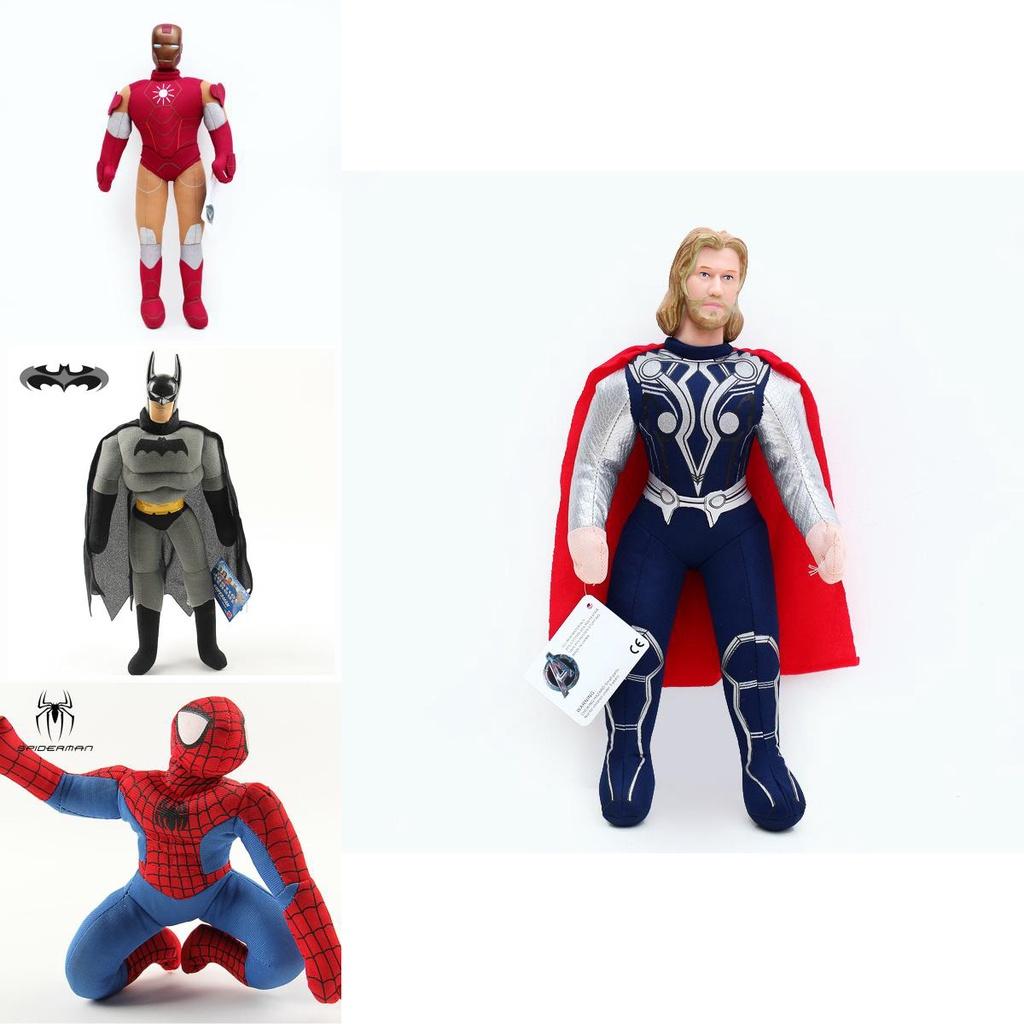 Premium Quality Avengers Plush Toys Featuring Soft Thor Hulk And Captain America Dolls For Kids