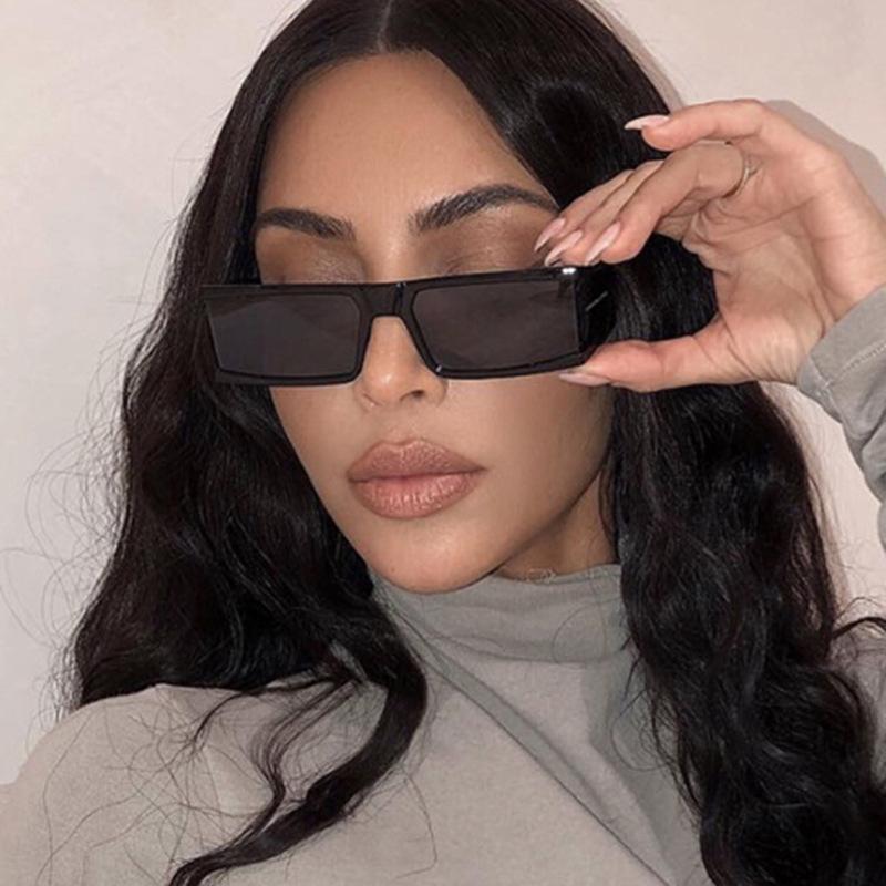 2022 European & American Square Small Frame Sunglasses – Anti-UV, Fashionable Street Style for Women