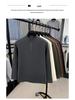 Winter 2025 Herren Plus Samt Verdicktes Sweatshirt - Halbhoher Kragen, Rundhals, Lässige Warme Basisschicht.