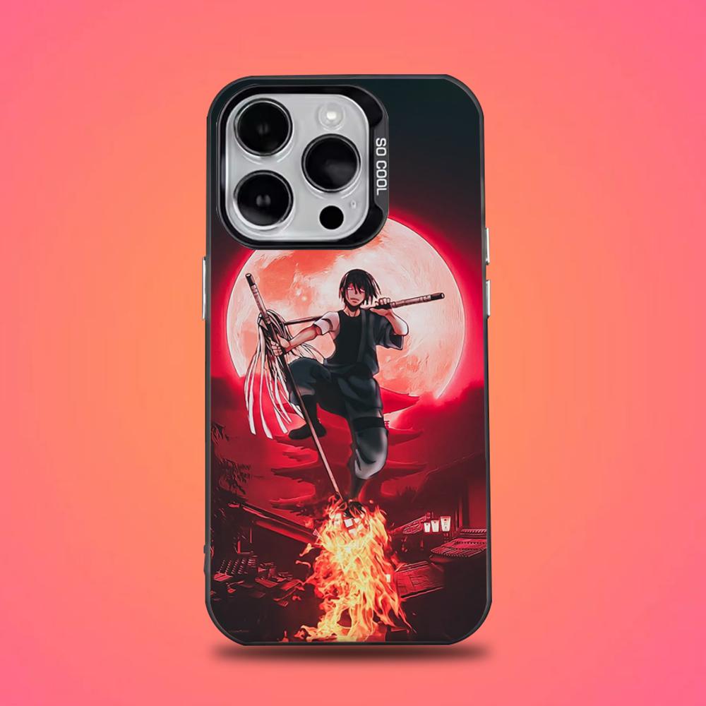 

Benimaru Shinmon F-Fire Force Phone Case For iPhone 16,15,14,13,12,11,Pro,Max,Plus,Mini,XS,SE Anti Fall Black Matte Hard Bumper iPhone16se4