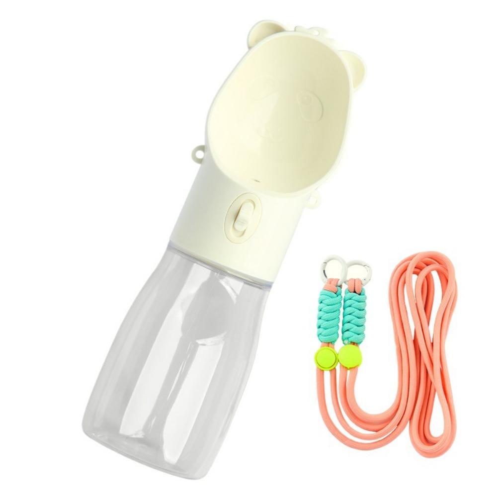 

Portable Dog Water Bottle 2 in 1 Water Bowl for Dog Multi-use Pet Drinking Feeder Hiking White-Water Cup