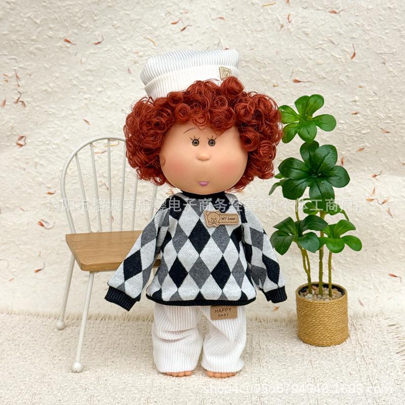 24cm Spanish Mia Potato Doll Dress-Up Set with Plush Outfit