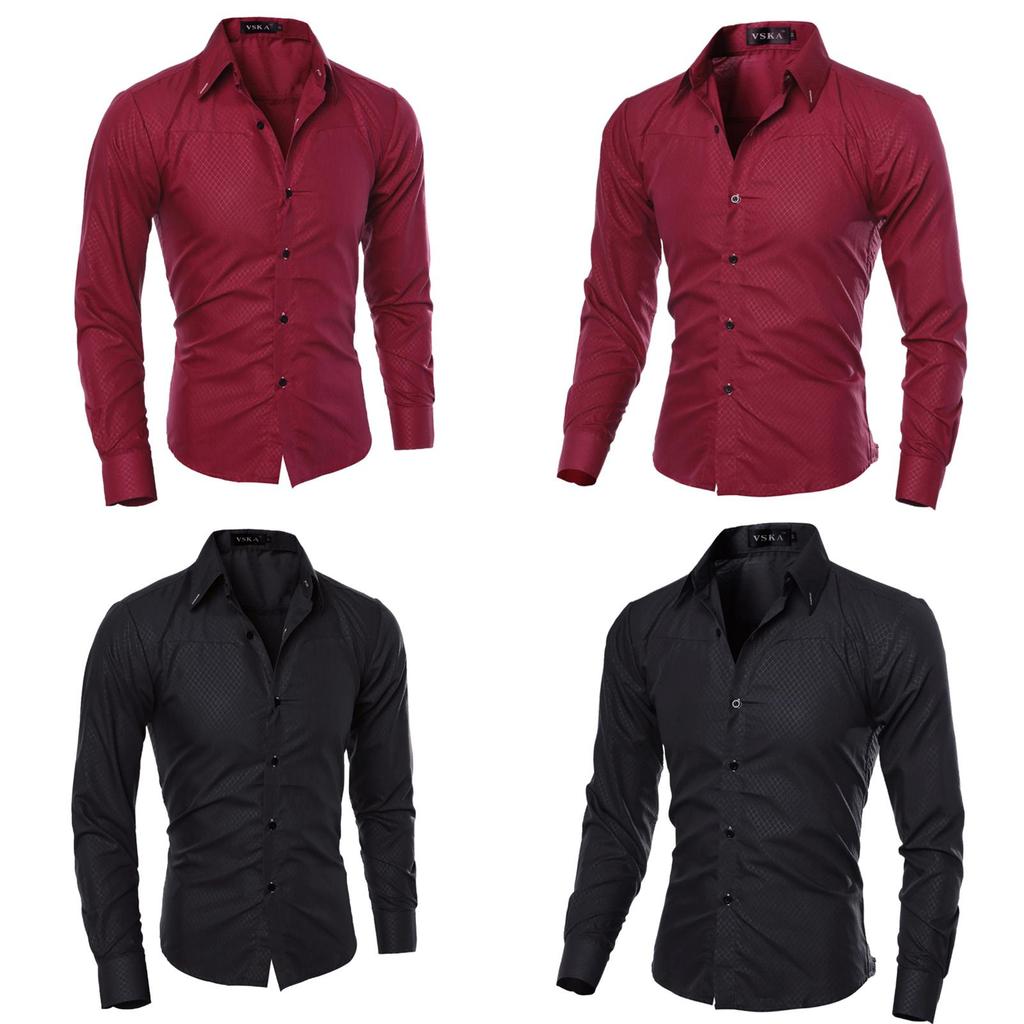 Premium Quality Soft Men Shirt With Long Sleeves And Timeless Solid Color