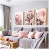 Picture Scandinavian Wall Art Living Room Decor Flower Poster Peony Print Roses Floral Canvas Painting