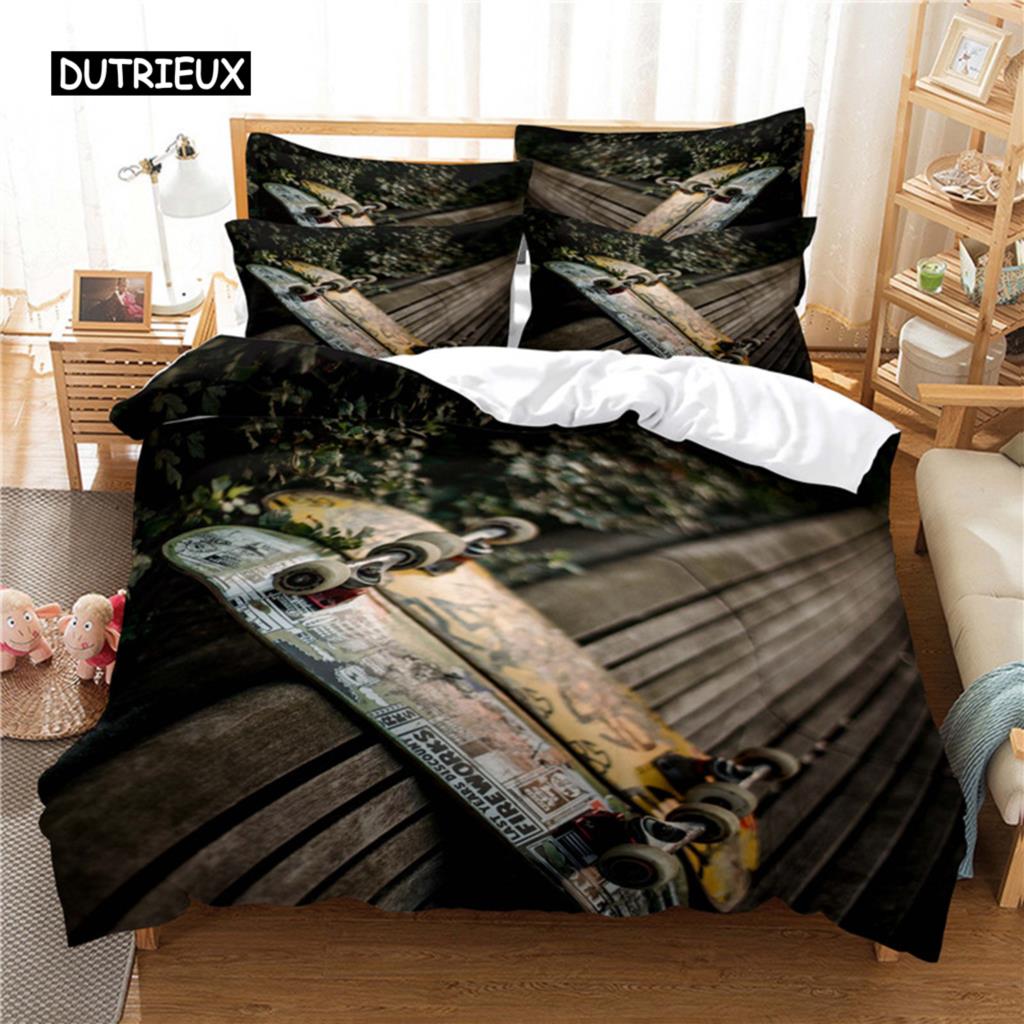 Athletic Sports Bedding Set Duvet Cover Set 3D Bedding Digital Printing Bed Linen Queen Size Bedding Set Fashion Design