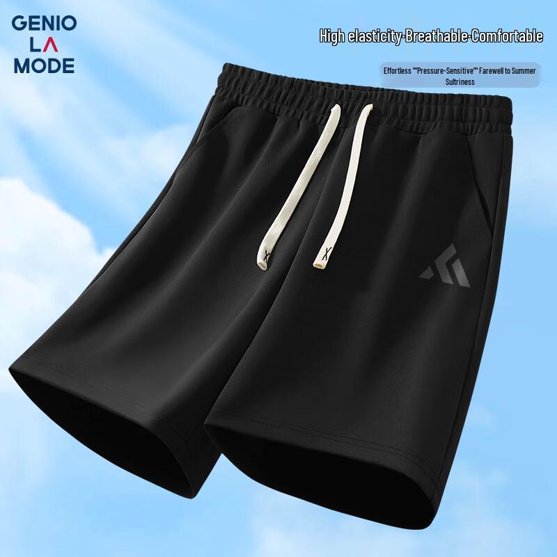 

GENIOLAMODE Men s Summer Quick-Dry Casual Shorts 2XL