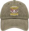 Veteran Daughter Raised By Mine Baseball Cap Polyester Casual Adjustable Hat for Adults