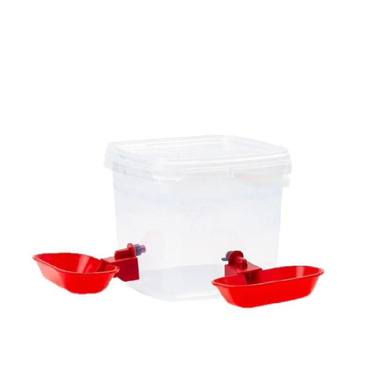 

User Friendly Automatic Waterer Double Bowl Pet Drinker For Pet Including 2 Bowls Design For Easy Cleaning