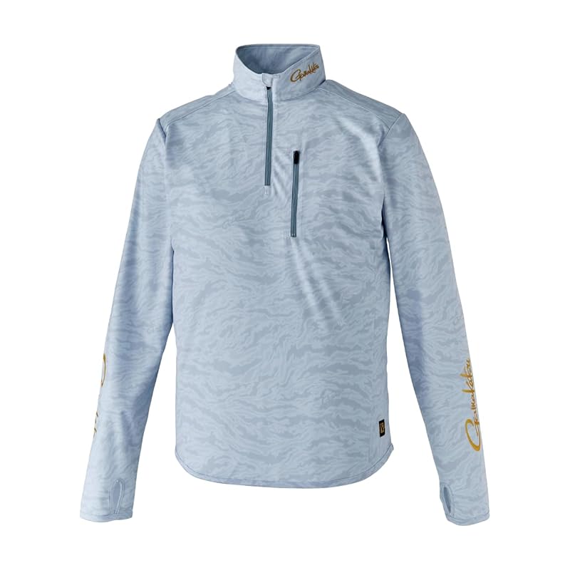 

Gamakatsu NFZ zip shirt GM3728 light gray M