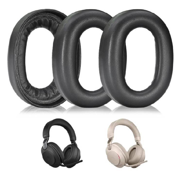 1Pair Ear Pad Headsets Earmuffs for Evolve2 85 Wireless Headphones Earpads Ear Pad Sponges Cushions Cover