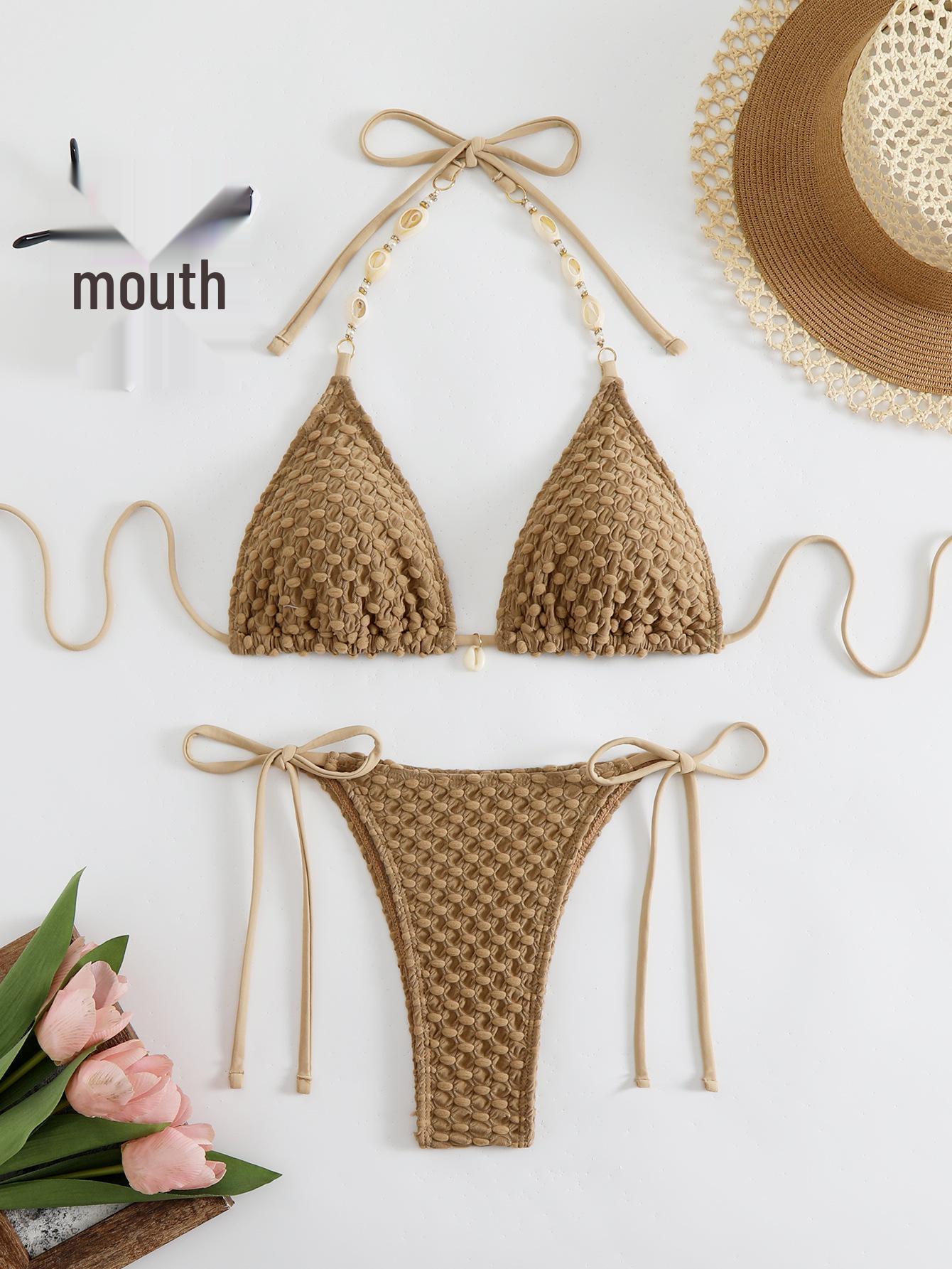 

Европейский и американский сексуальный купальник бикини бандо для женщин Large