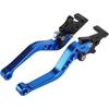 Universal Aluminum Brake & Clutch Levers for 125cc Motorcycle - CNC Dual Disc Replacement Handles (1 Pair Set)