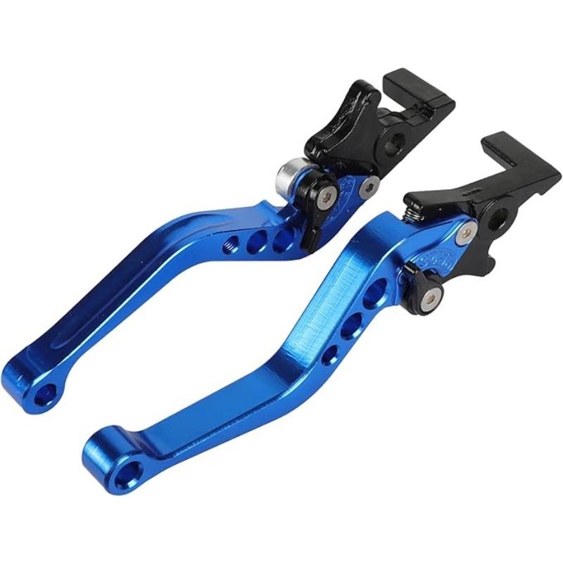 Universal Aluminum Brake & Clutch Levers for 125cc Motorcycle - CNC Dual Disc Replacement Handles (1 Pair Set)