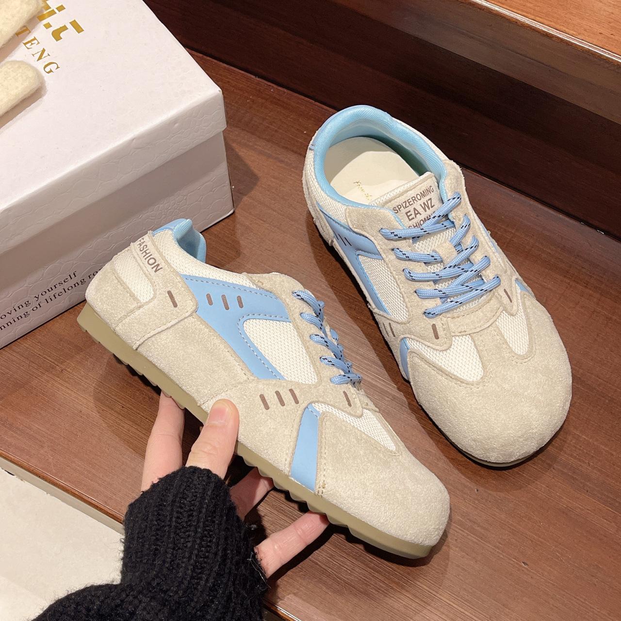 

Shoes women s new inner height increase puff big head casual versatile sports women s shoes board shoes 40 бежевый