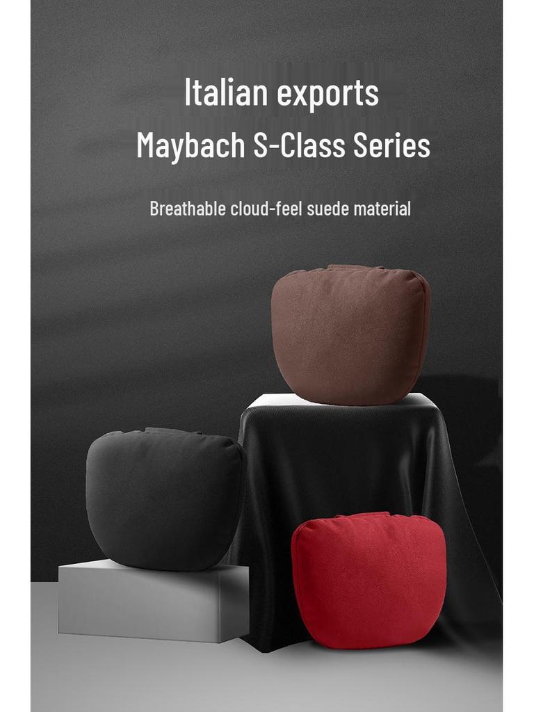 Maybach Auto Kopfstütze & Lendenstützkissen für Rücken- und Taillenkomfort