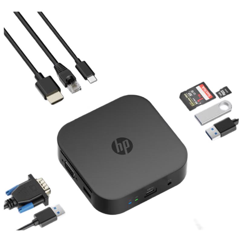 

HP 943V0P3 11-in-1 USB-C Mobile Docking Station