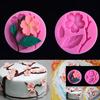 H&K Store Silicone Plum Blossom Mold DIY Fondant Cake Chocolate Clay Mould Decorating Tool