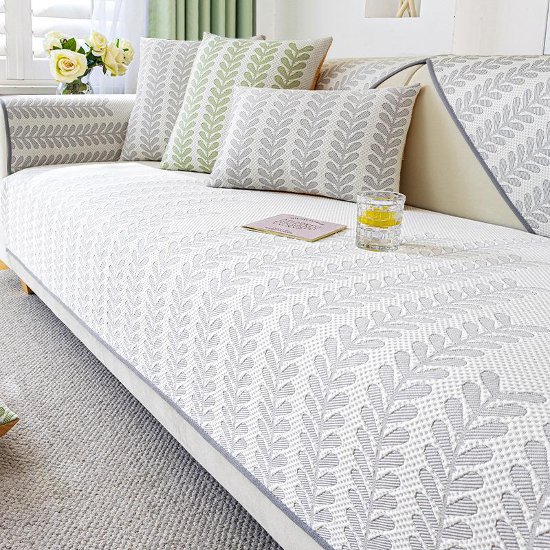 

Ice Silk Sofa Cushion Summer New High-End Mat Seat Cushion Non-Slip Sofa Cover Cover Summer Model 70*70cm