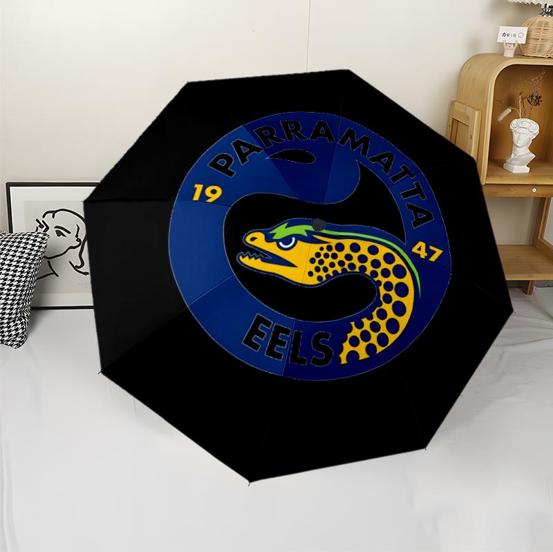 Parramatta Eels (1) Umbrella sturdy frame suitable for outdoor activities beach travel ideal gift for all seasons